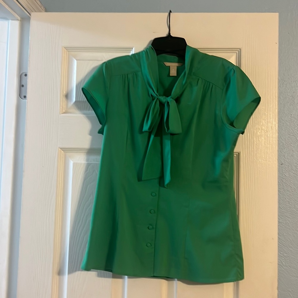Banana republic Green blouse
